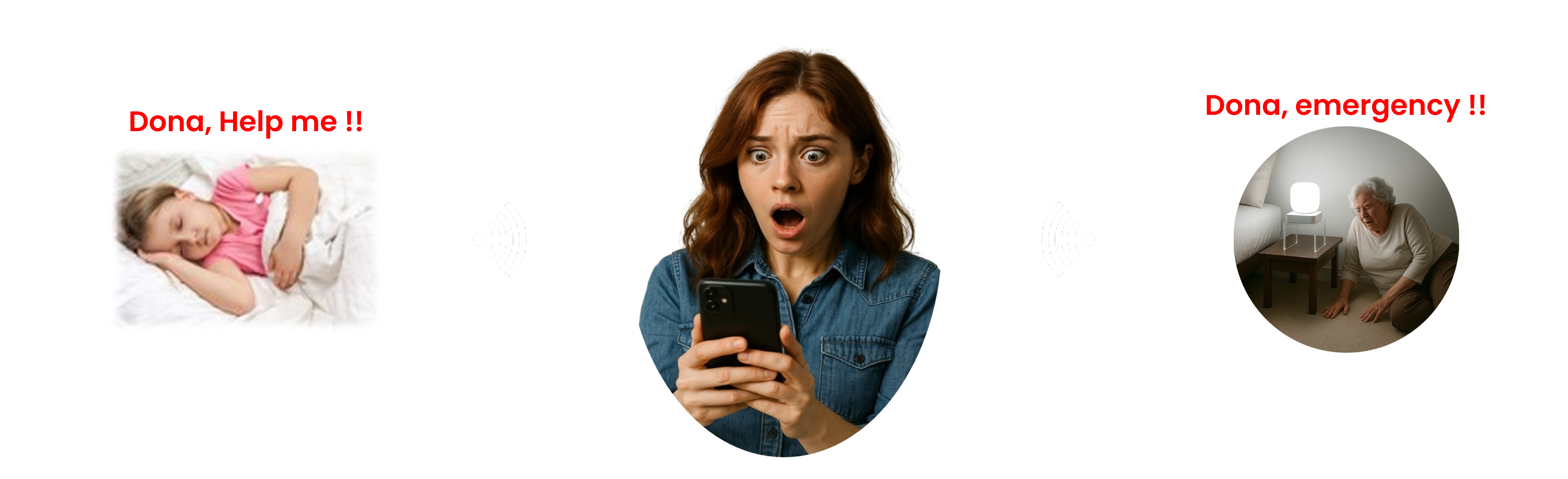 emergency light and alert